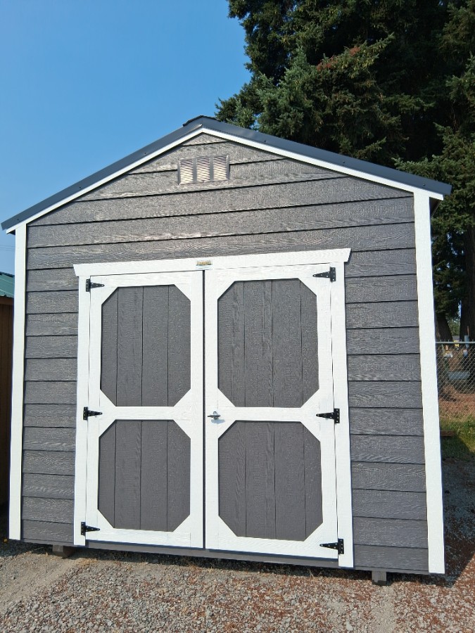 UTILITY SHED 8' WALLS 10x12