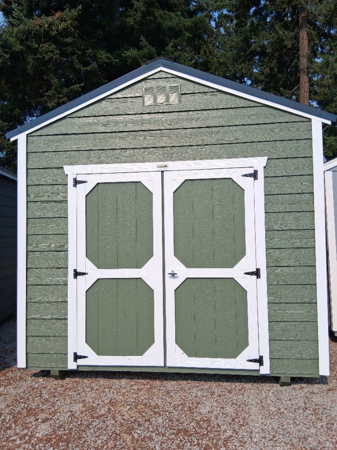 UTILITY SHED 8' WALLS 10x16