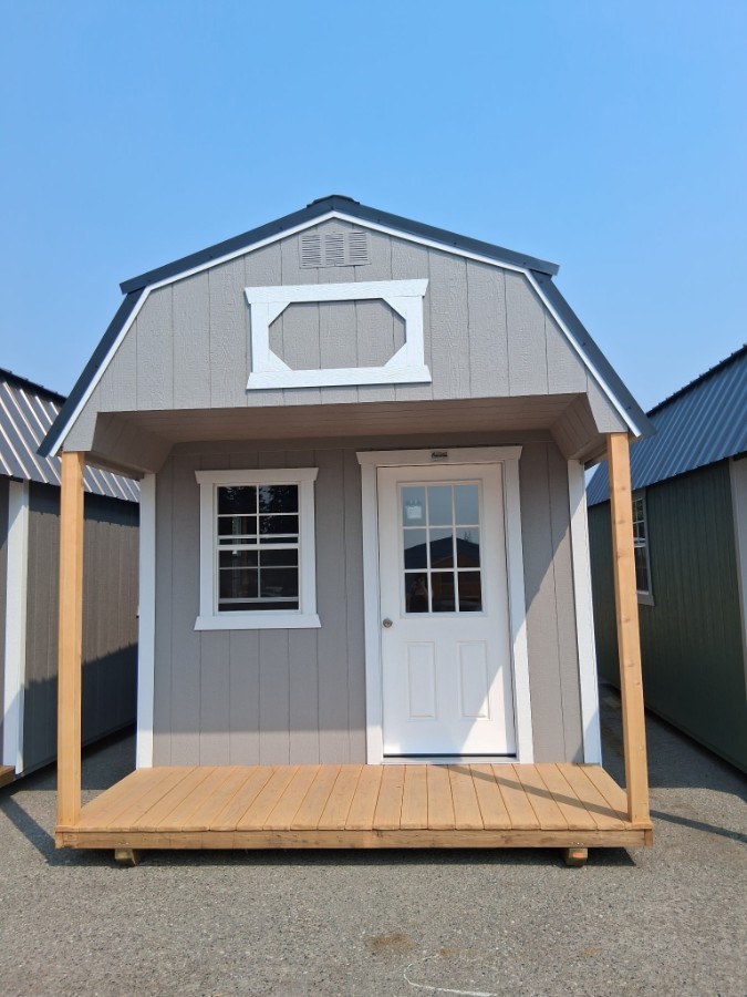 LOFTED BARN PLAYHOUSE 7' WALLS 10x20