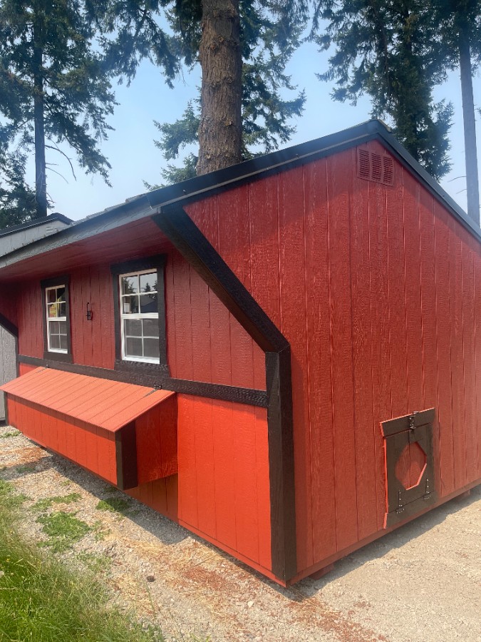 CHICKEN COOP 8x10